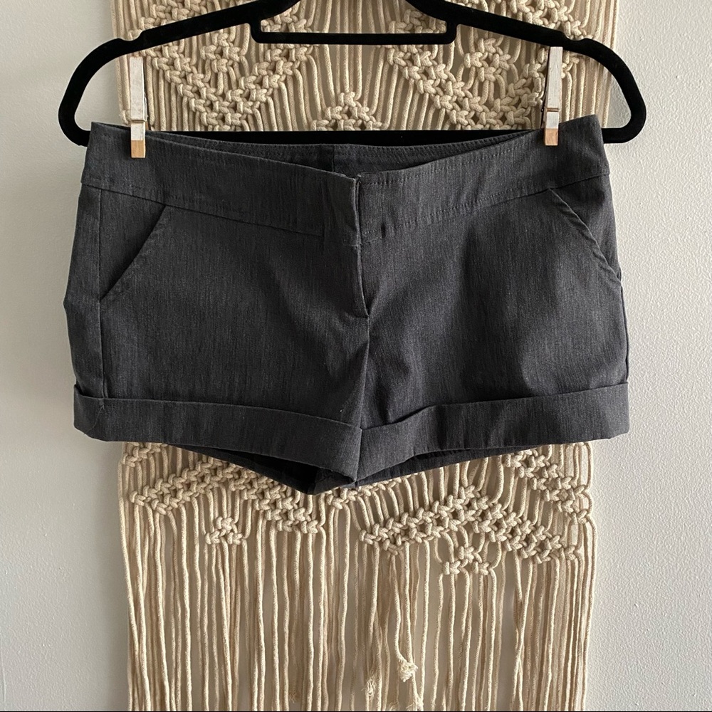 Dark grey shorts size medium